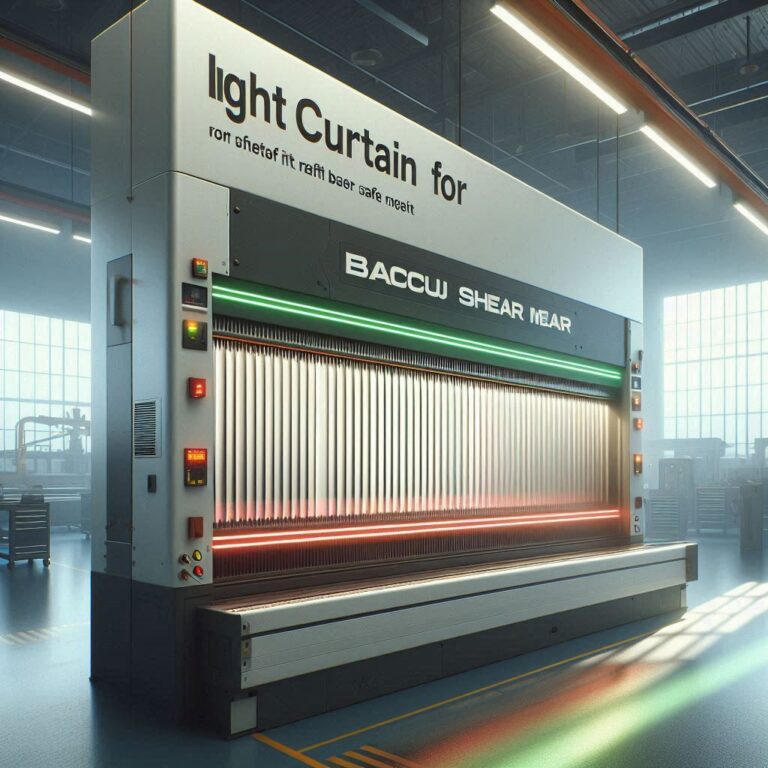 light curtain for retrofit baccur shear