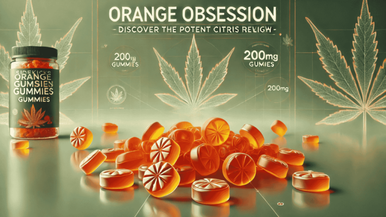 orange obsession - sidekicks - 200mg gummies review