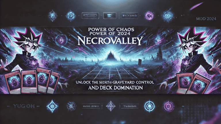 yugioh power of chaos mod 2024 necrovalley