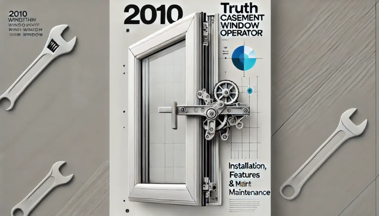 2010 truth casement window operator