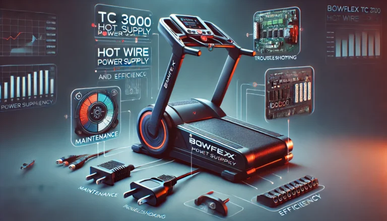 bowflex tc 3000 hot wire power supply