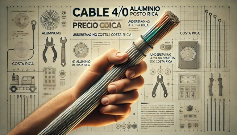 cable 4/0 aluminio precio costa rica