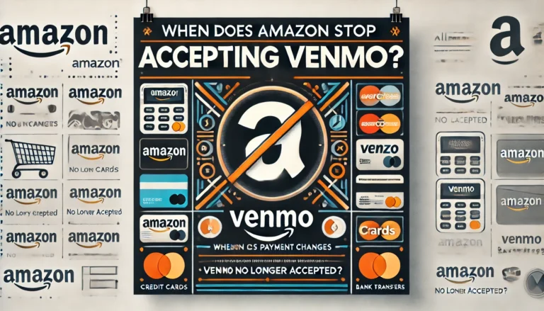 allintitle:when does amazon stop accepting venmo