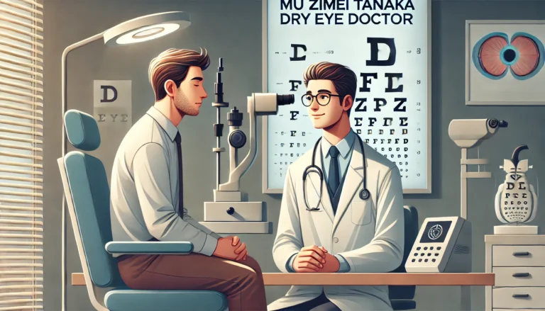 mu zimei tanaka dry eye doctor